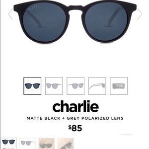 DIFF Eyewear “Charlie” sunglasses. Black frames.